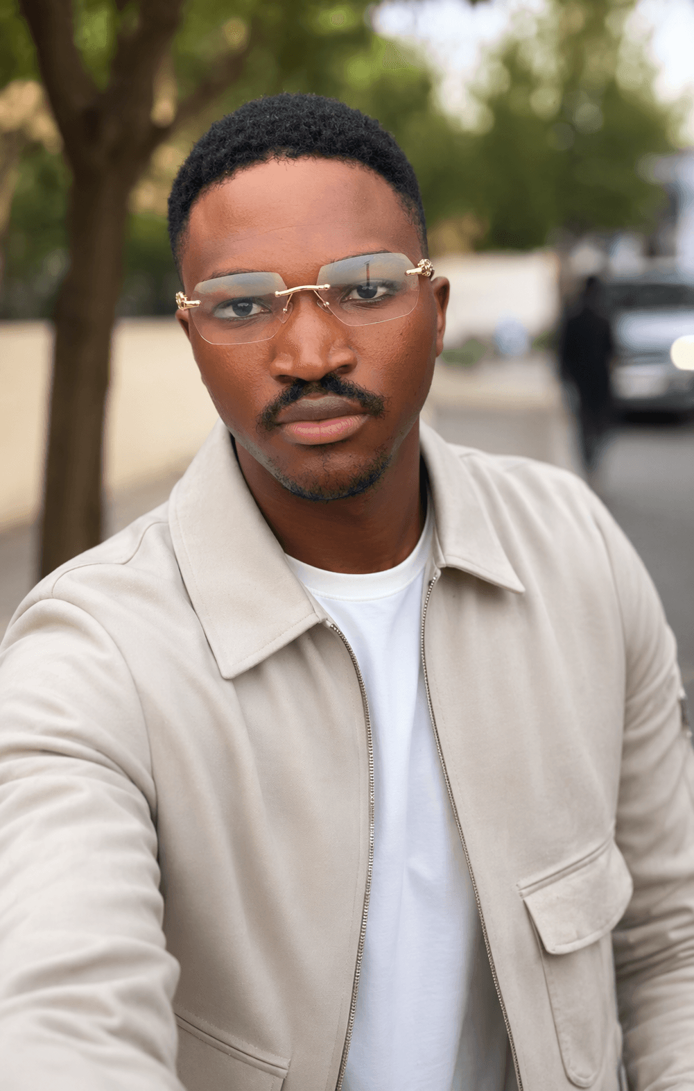 Samuel Adebiyi outdoor portrait